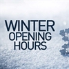Winter Opening Hours 2015 - 2016