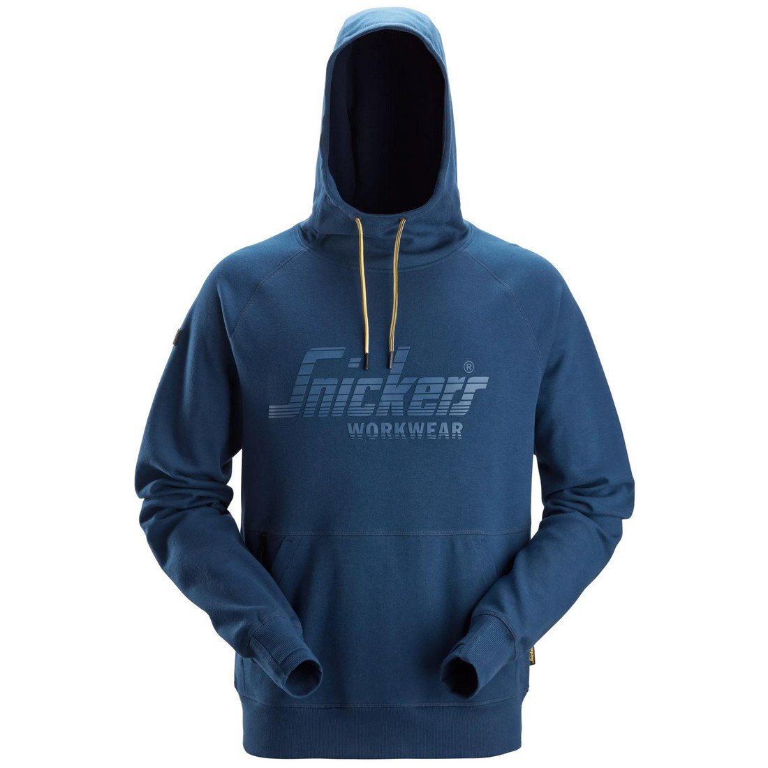 SNICKERS Workwear Logo Hoodie  Deep Blue
