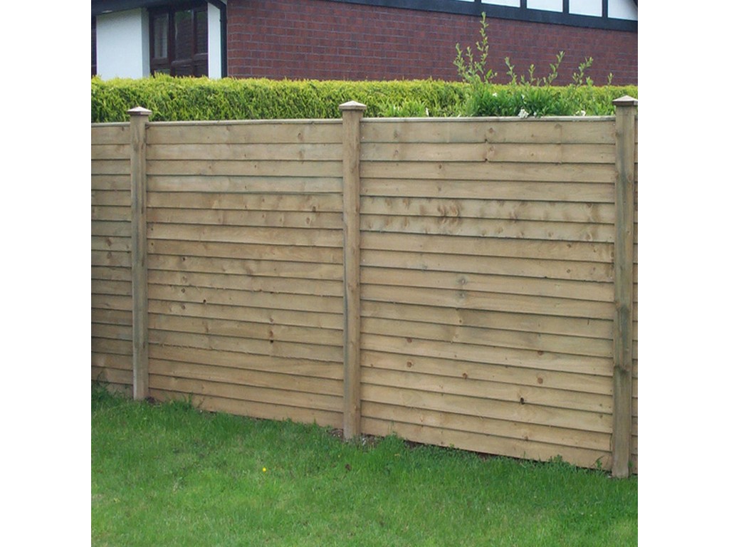Fence Panel Horizontal Feather Edge