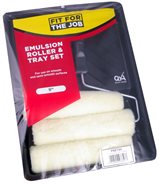 Fit For The Job Rodo Emulsion Roller & Tray Set With 3 Heads