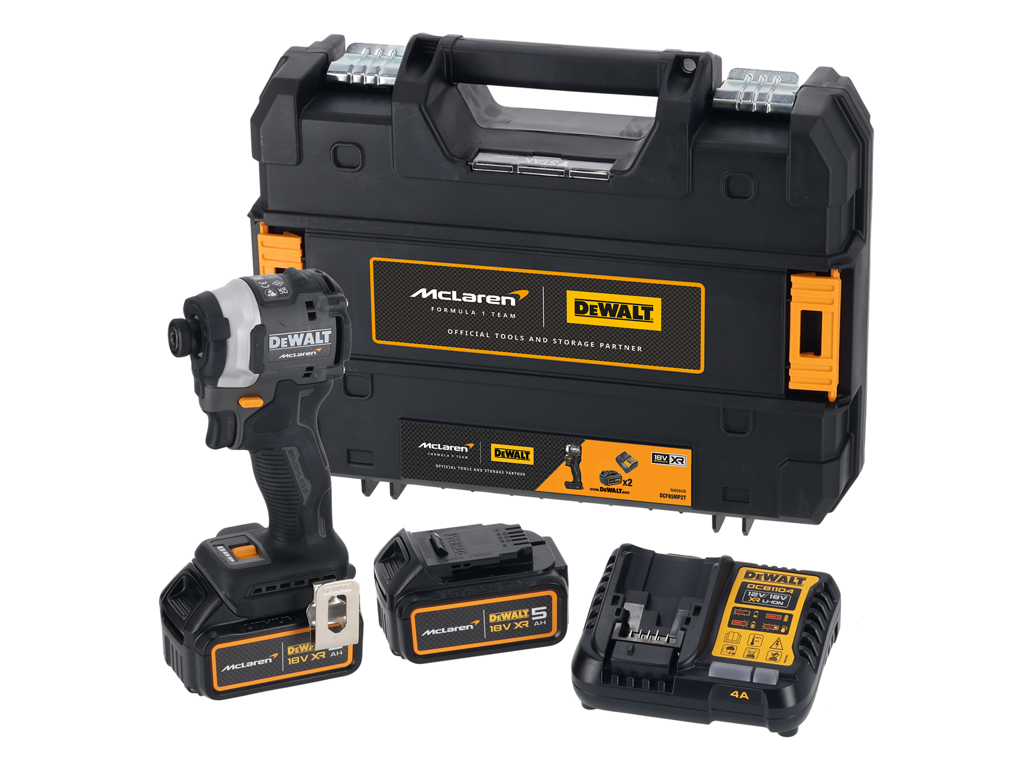 DeWalt 18v XR Impact Driver MCLAREN F1 2x5ah