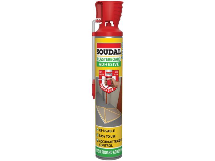 Soudal Genius Plasterboard Adhesive 750ml