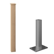 Ecoscape Composite Balustrades - Surface Newel & Cap