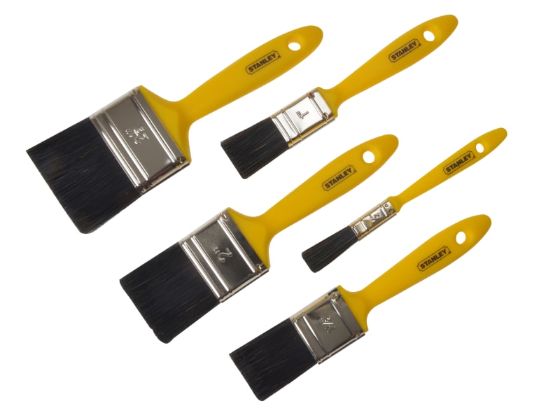 Stanley Hobby Paint Brush 5 Piece Set