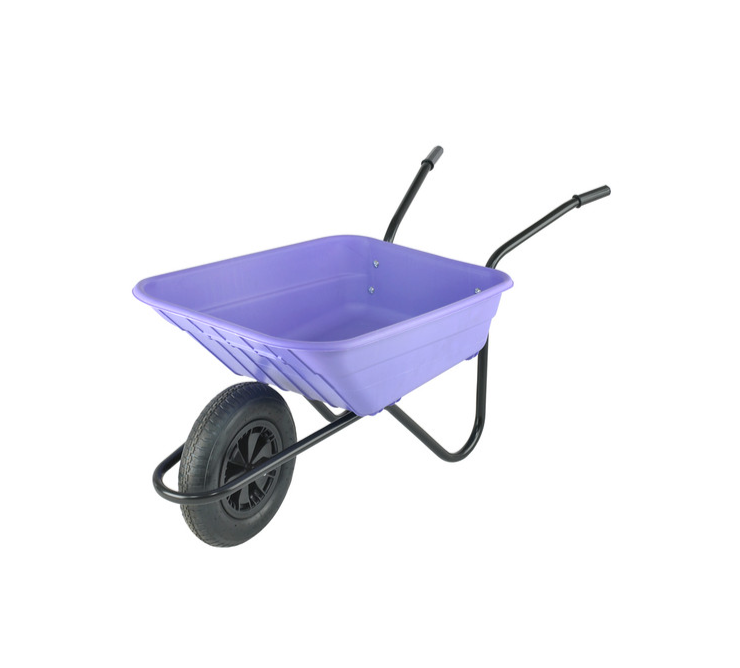 Walsall Wheelbarrow Polypropylene 90L LILAC
