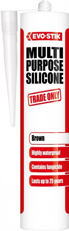 Evo-Stik Mp Silicone - Brown