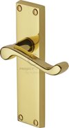 Hertiage Brass Malvern Handle Latch Brass