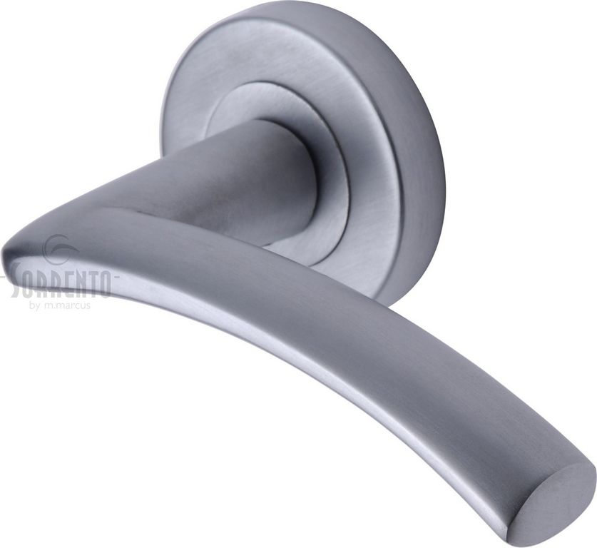 Sorrento Tosca Handle On Round Rose Satin Chrome