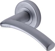 Sorrento Tosca Handle On Round Rose Satin Chrome