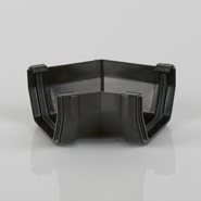 Brett Martin Square Rainwater Gutter - Black