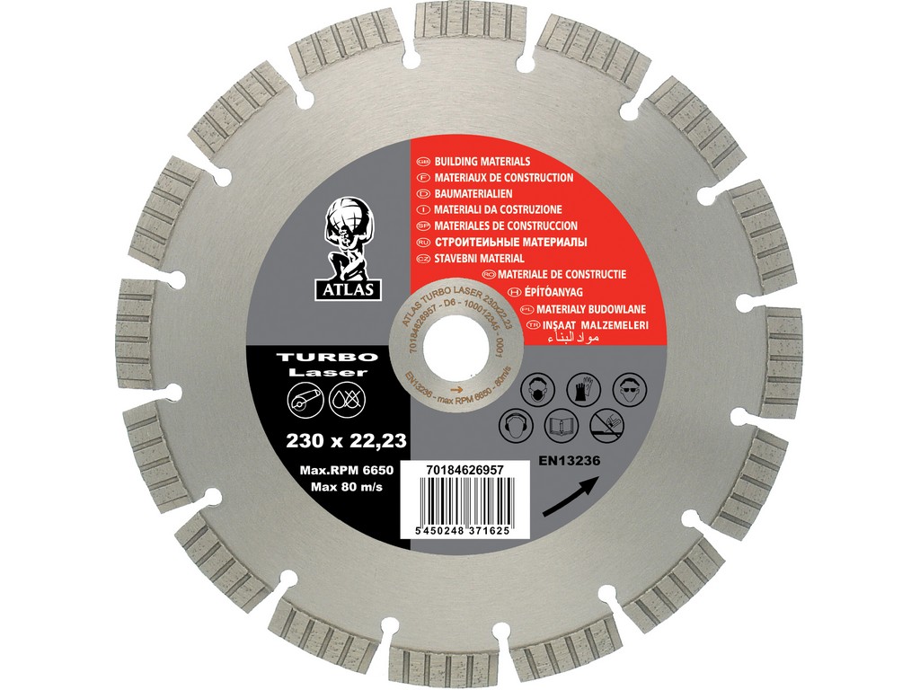 SGA Atlas Diamond Blade Turbo Laser