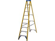 Werner Trade Stepladder Swingback Fibreglass 10 Tread