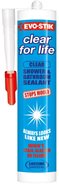 Evo-Stik Clear For Life Silicone - Clear