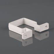 Brett Martin Square Rainwater Downpipe Clip - Artic White