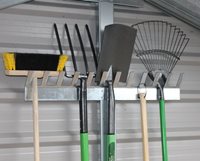 Adman Steel Shed - Garden Tool Rack