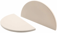 Kamado Half Moon Deflector Plates (x2) - Big Joe