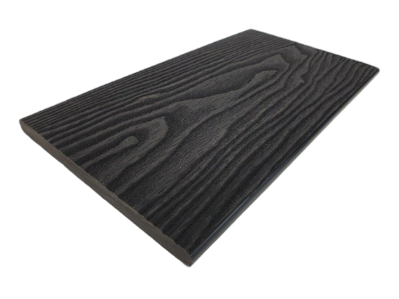 Woodgrain Composite Deck - Fascia Board  Graphite