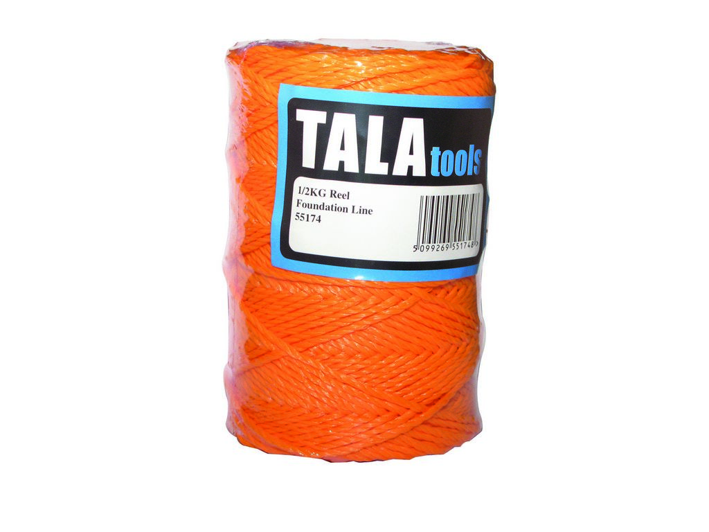 Tala Thick Foundation Line Reel - Orange