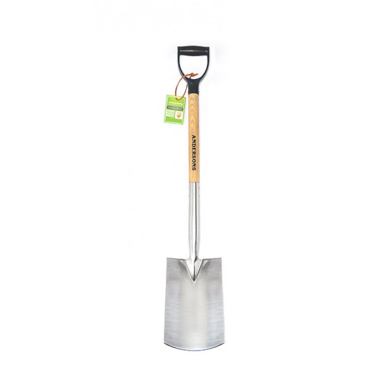 Anderson Wood & Stainless Steel Border Spade