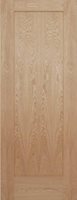 1 Panel Shaker Internal Door Solid Sanded - White Oak