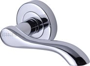 Sorrento Aurora Handle On Round Rose Polished Chrome