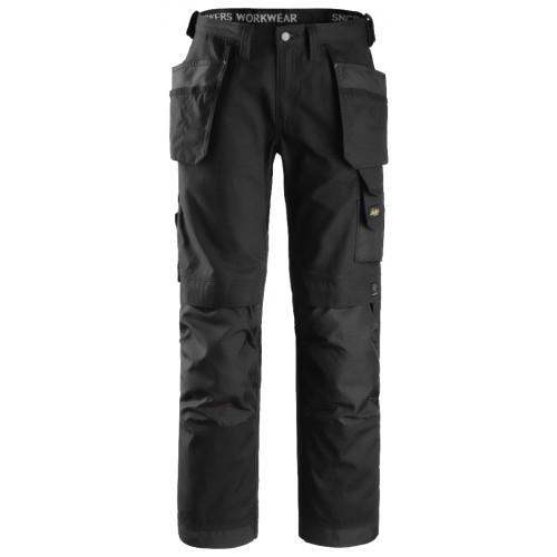 Snickers Holster Canvas Trouser Black
