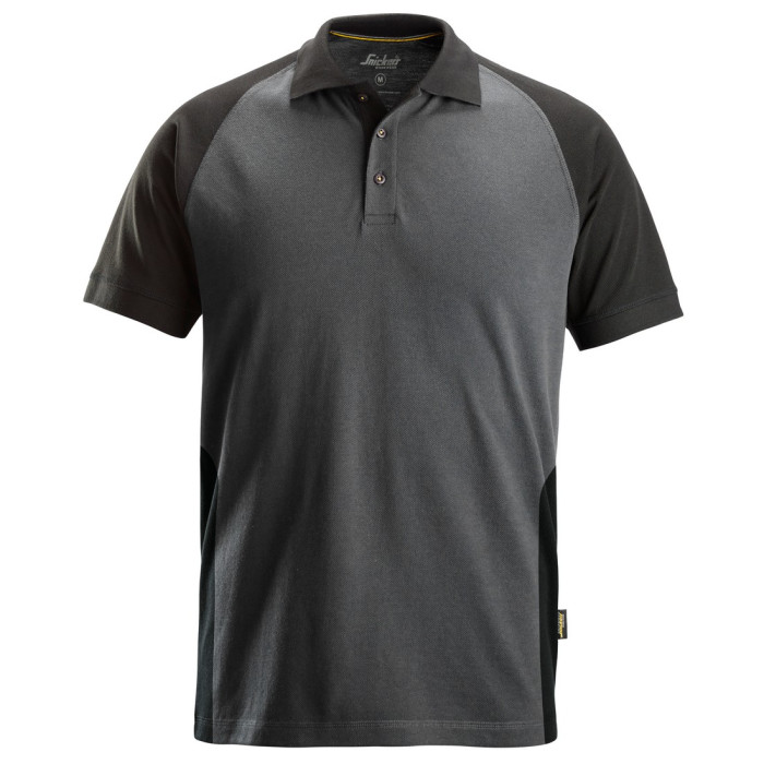 SNICKERS Workwear Polo Shirt Grey/Black