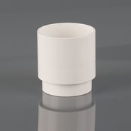 Brett Martin Round Rainwater Downpipe Connect - White