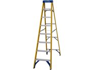 Werner Trade Stepladder Swingback Fibreglass 8 Tread