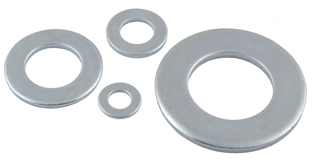 Zinc Plated Metric Flat Washers