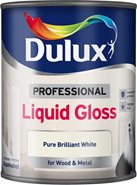 Dulux 750 ml Dulux Paint Professional Liquid Gloss - Brilliant White
