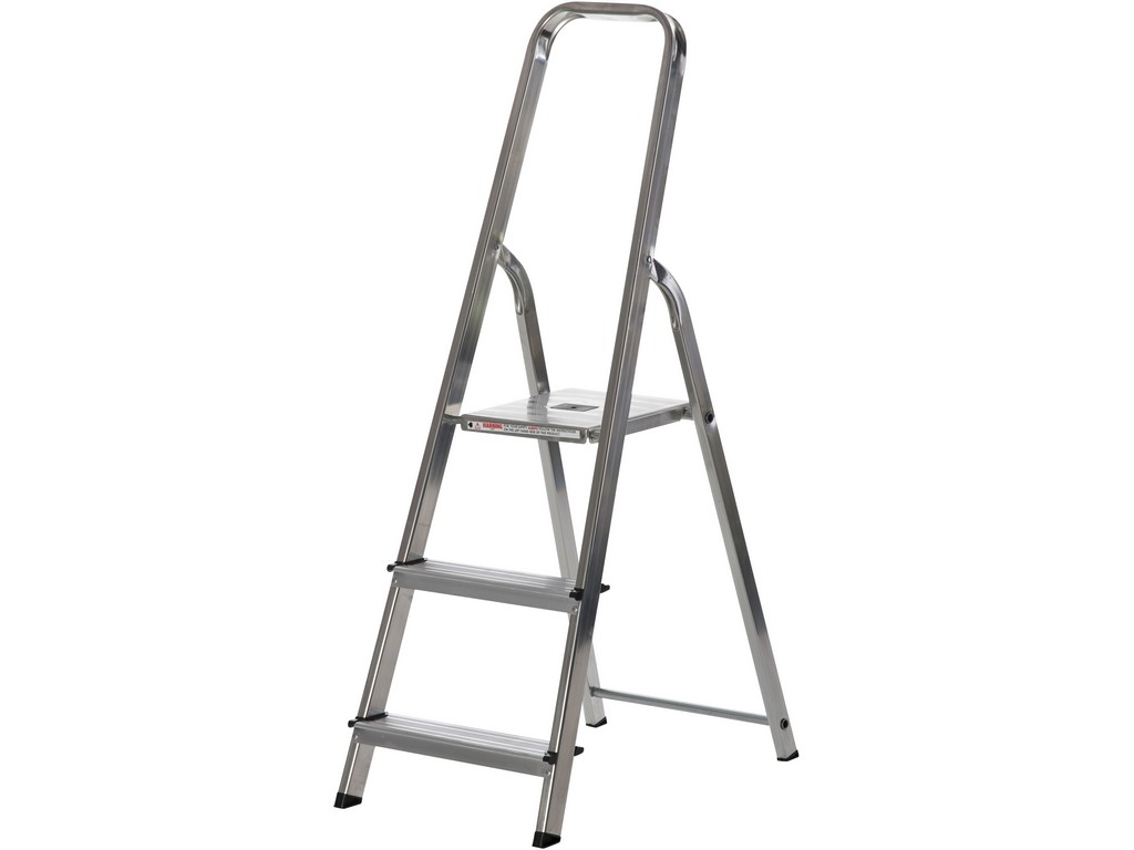 Werner Trade Stepladder High Handrail 3 Tread