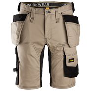SNICKERS Trousers SHORTS 4-Way  Khaki/Black
