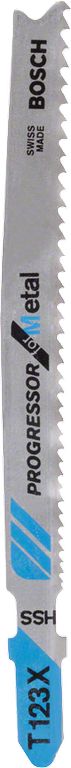 Bosch Progressor Jigsaw Blade For Metal T123X