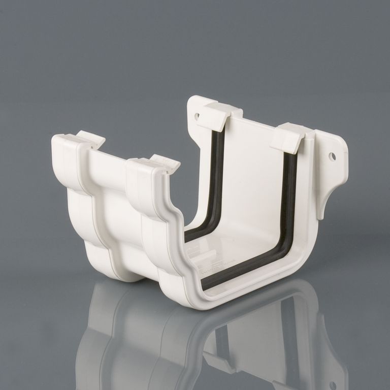 Brett Martin Round Prostyle Union Bracket - White