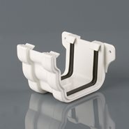 Brett Martin Round Prostyle Union Bracket - White