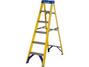 Werner Trade Stepladder Swingback Fibreglass 6 Tread