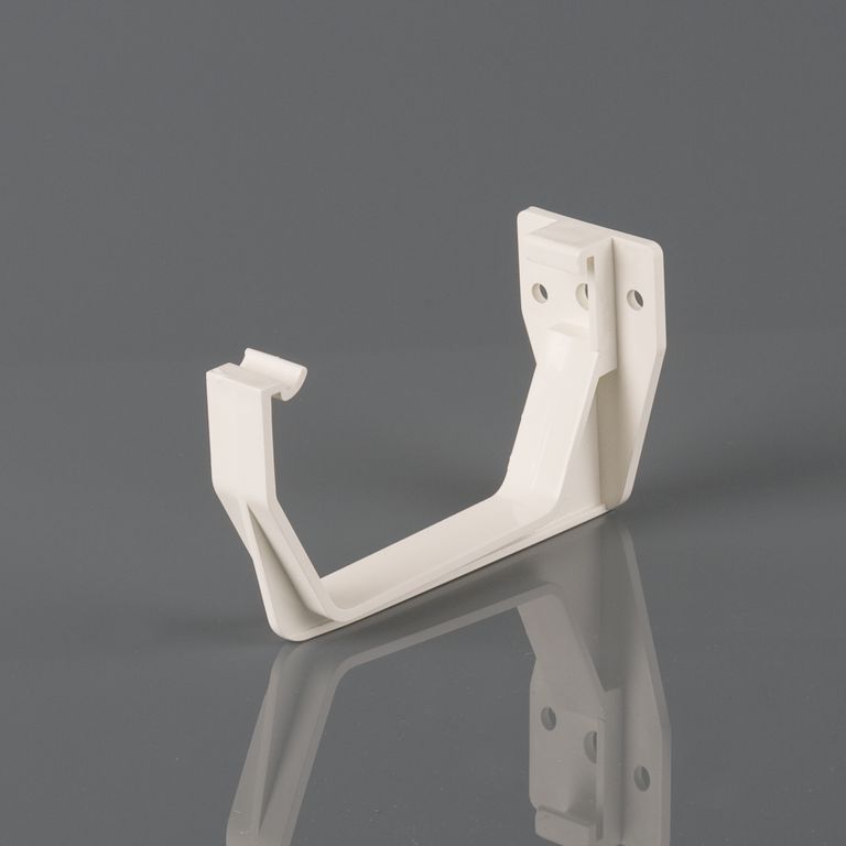 Brett Martin Square Rainwater Fascia Bracket - White