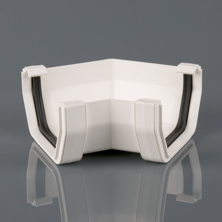 Brett Martin Square Rainwater Gutter - White