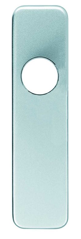 Eurospec Latch Cover Plate To Suit Round Bar Handle Set - SAA S/Steel