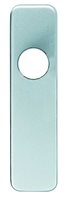 Eurospec Latch Cover Plate To Suit Round Bar Handle Set - SAA S/Steel