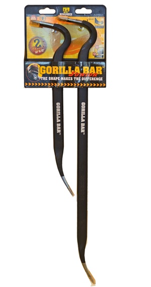 Roughneck Gorilla Pry Bar Set 14in & 22in