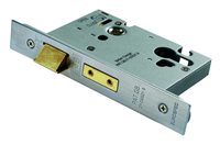 Eurospec Easi T Euro Profile Sash Lock Satin Stainless Steel