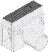 Hauraton Recyfix Monotec 100 - 230/280/380 Trash Box