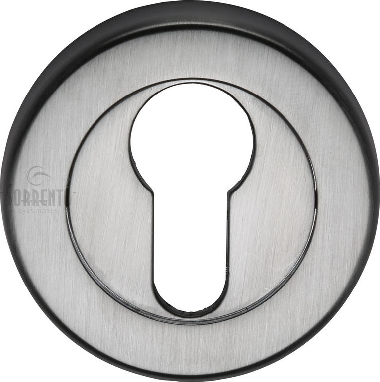 Sorrento Euro Escutcheon Satin Chrome