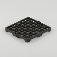 Brett Martin Dished Grate - Plastic Square