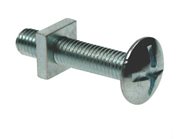 Pair Long Bolts For Pull Handle P/Chrome