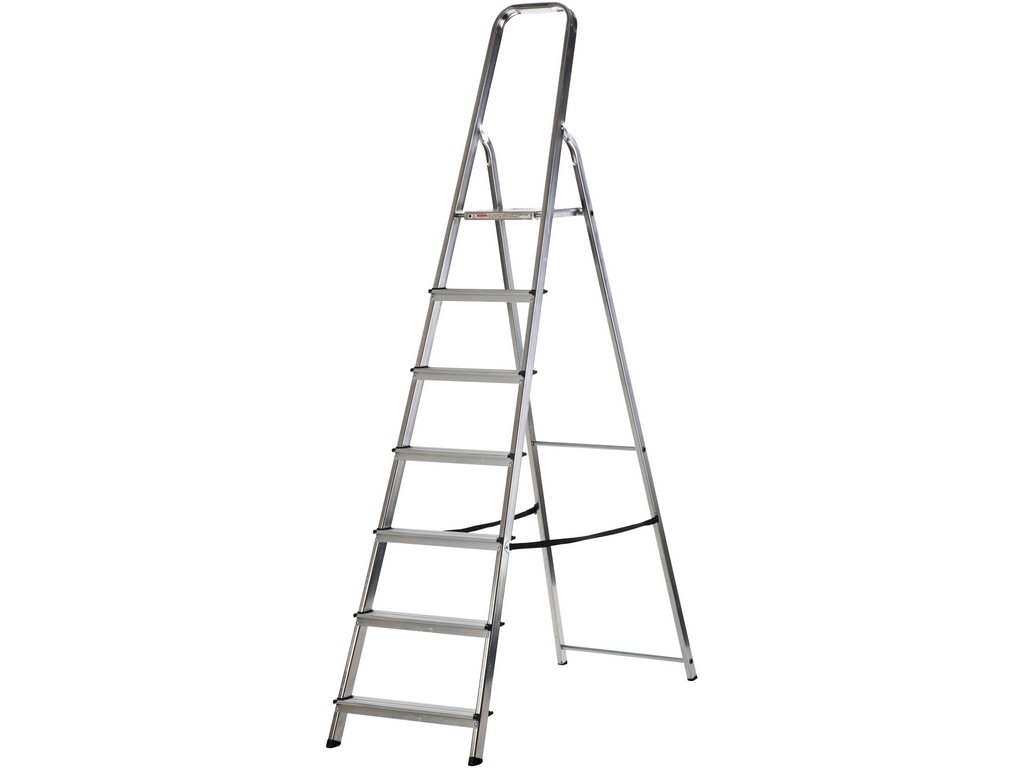 Werner Trade Stepladder High Handrail 7 Tread