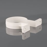 Brett Martin Round Rainwater Downpipe Clip - White