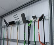 Adman Steel Shed - Adjustable Tool Rack